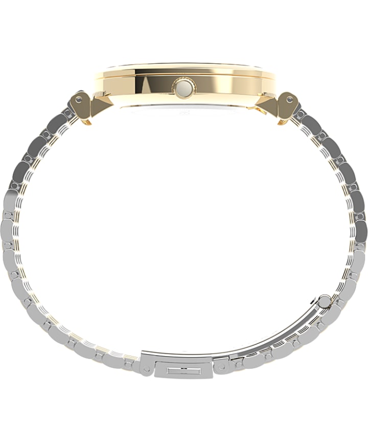 Parisienne 35mm Stainless Steel Bracelet Watch Two-Tone/Mother-of-Pearl large