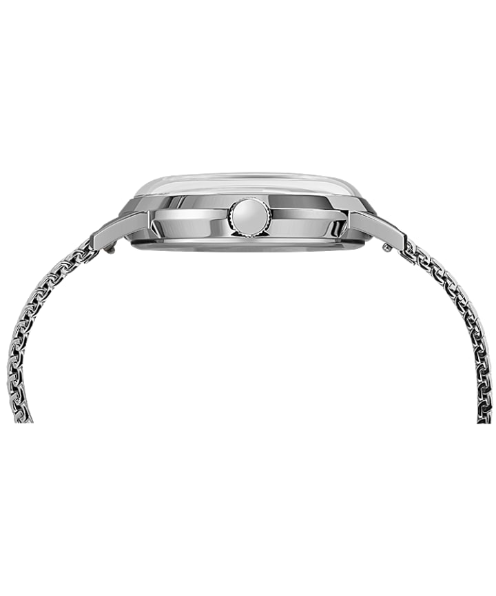 Timex x Todd Snyder Beekman 40mm Stainless Steel Mesh Band Watch Stainless-Steel/Black large