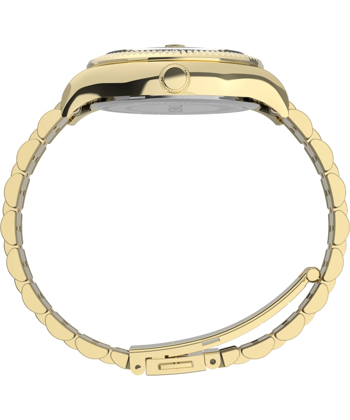 Waterbury Legacy 34mm Stainless Steel Bracelet Watch Gold-Tone large