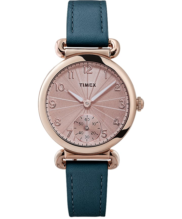 Model 23 33mm Leather Strap Watch large