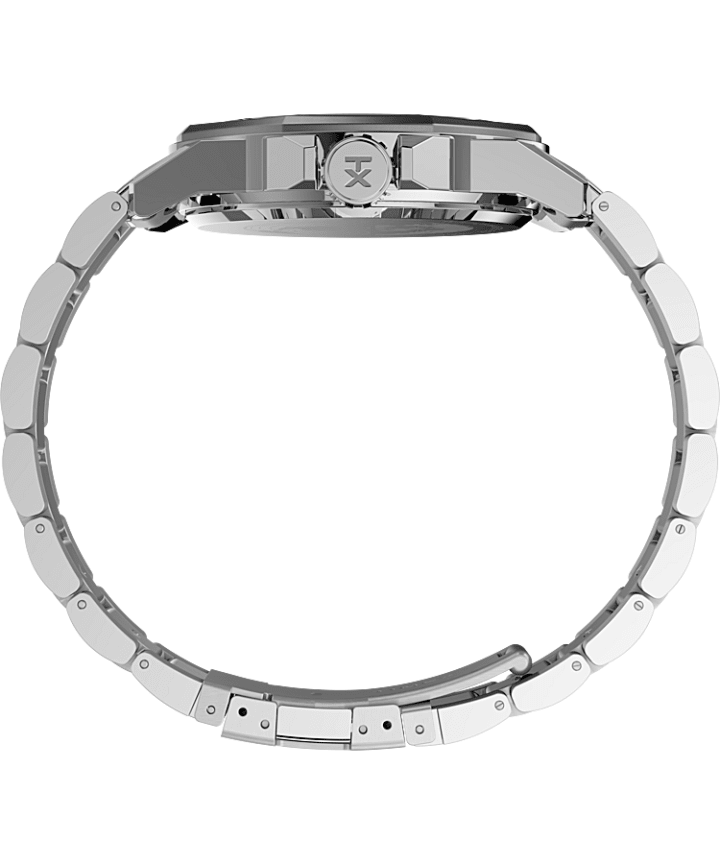 Essex Avenue 44mm Stainless Steel Bracelet Watch Silver-Tone/Stainless-Steel/Black large