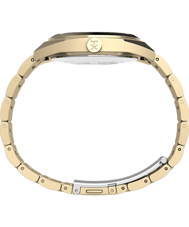 Milano XL 38mm Stainless Steel Bracelet Watch Gold-Tone/Champagne large