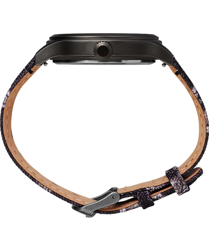Timex Expedition Scout 43mm Fabric Strap Watch with Mossy Oak® Eclipse Camo Black large