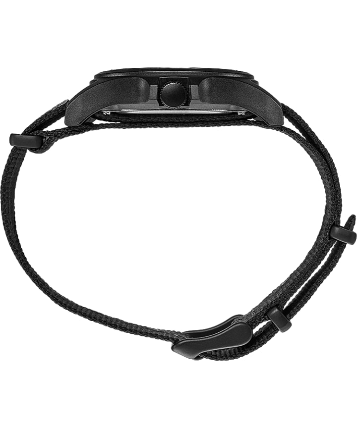 Timex x Raised by Wolves 40mm Fabric Strap Watch Black large