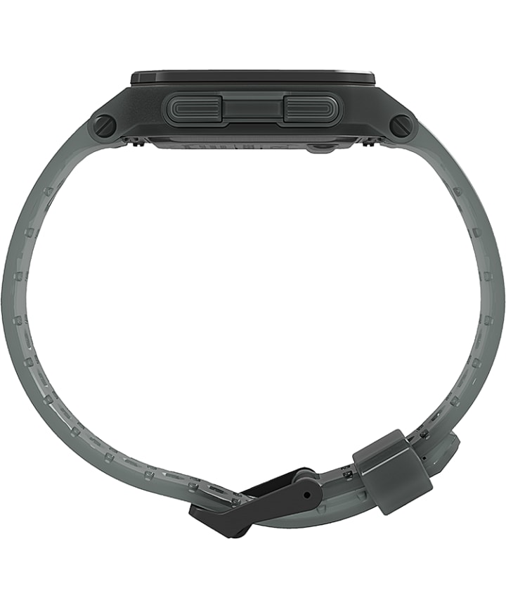 Command Urban™ 47mm Silicone Strap Watch Translucent/Gray large