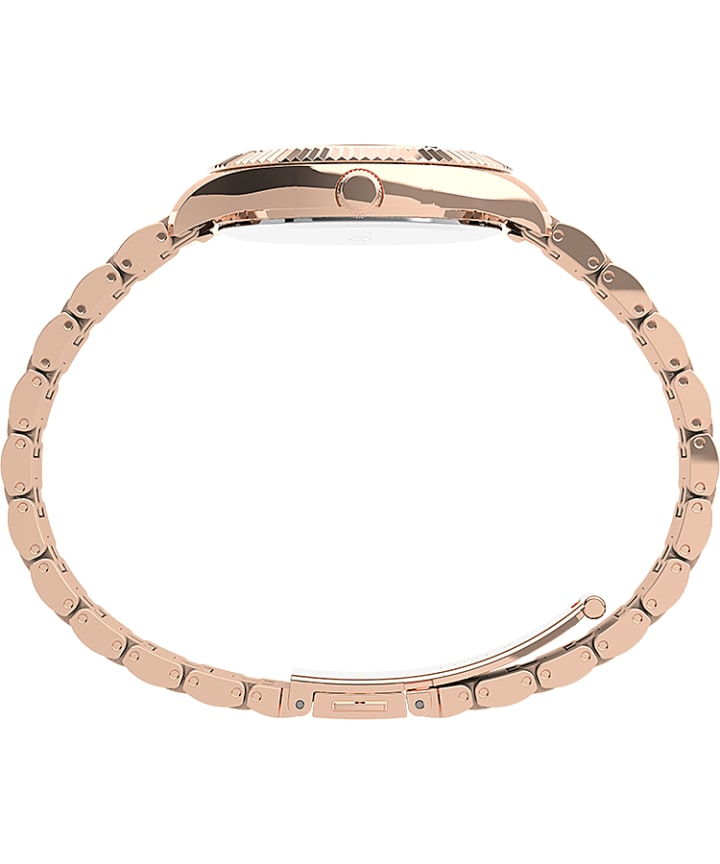 Waterbury Legacy Boyfriend 36mm Stainless Steel Bracelet Watch Rose-Gold-Tone/Pink large