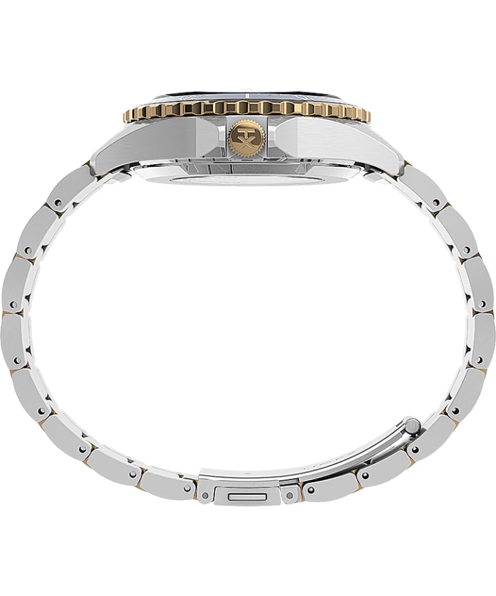 Navi XL Automatic 41mm Stainless Steel Bracelet Watch Stainless-Steel/Two-Tone/Blue/Other large