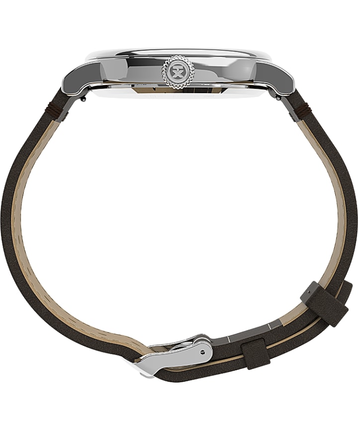 Timex Standard x Peanuts Featuring Snoopy Thanksgiving Silver-Tone/Brown large