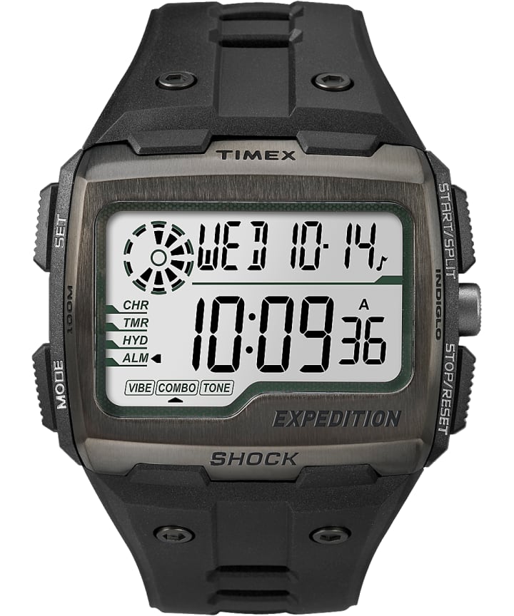 timex men's expedition grid shock digital strap watch