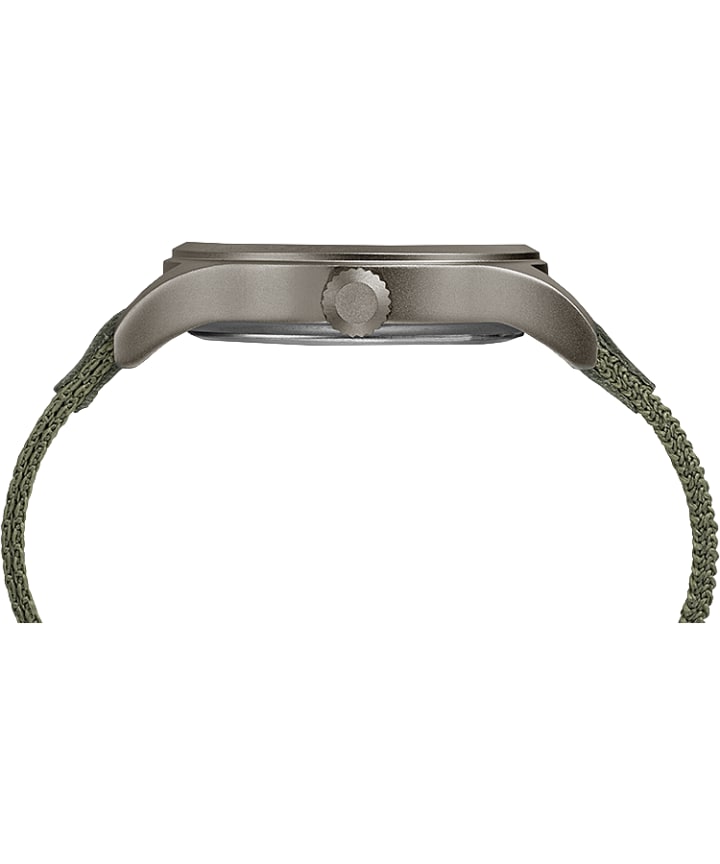 Expedition Scout 40mm Fabric Strap Watch Gray/Green large