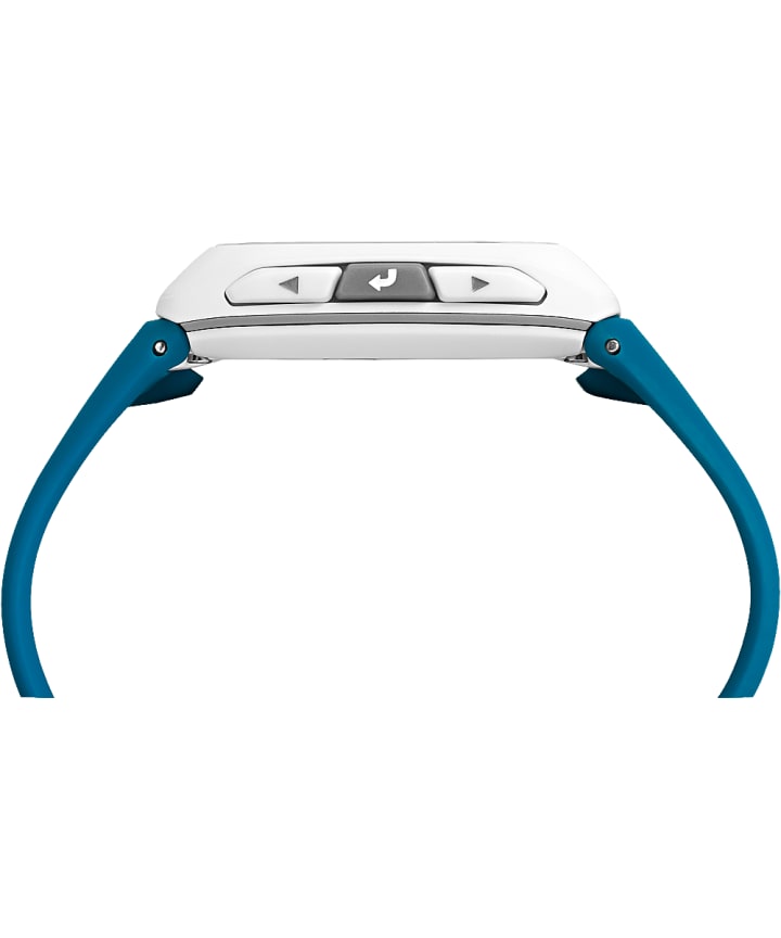 TIMEX IRONMAN GPS, grande, blanc/gris
