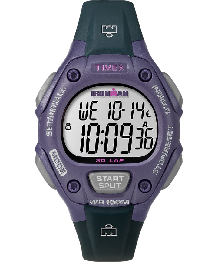 timex men's t5e901 ironman classic 30 resin strap watch