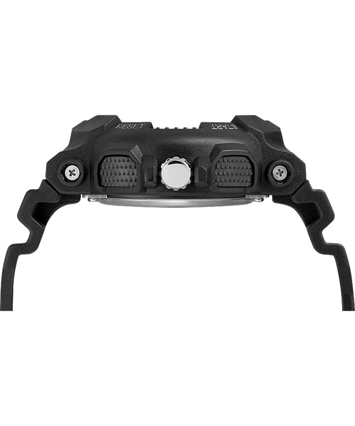 The HQ DGTL™ 50MM Resin Strap Combo Watch Black large