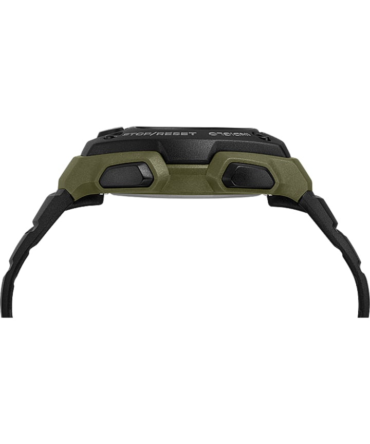 Ironman Classic 30 41mm Full-Size Resin Strap Watch Green/Black large