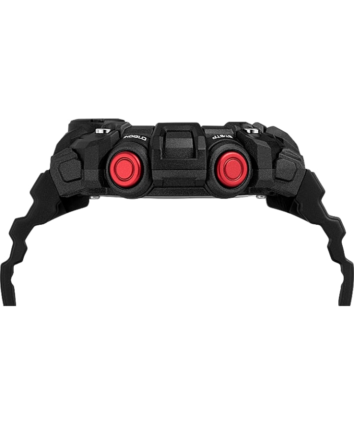 DGTL™ A-Game 50mm Resin Strap Watch Black/Red large