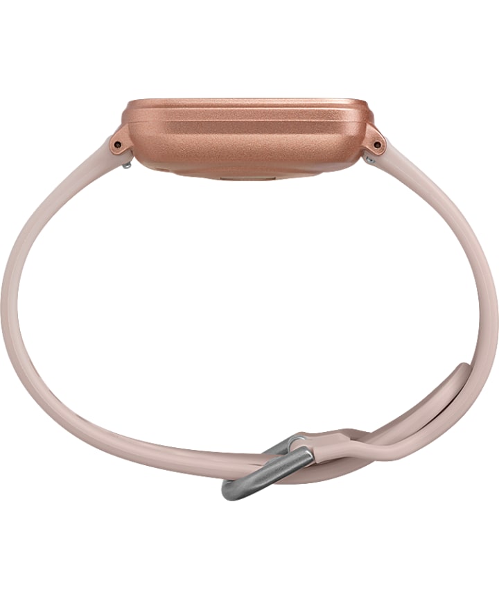 iConnect® by Timex Active 37mm Resin Strap Smartwatch Gold-Tone/Pink large