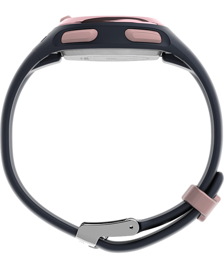 Transit 33mm Resin Strap Watch Navy/Rose-Gold-Tone large