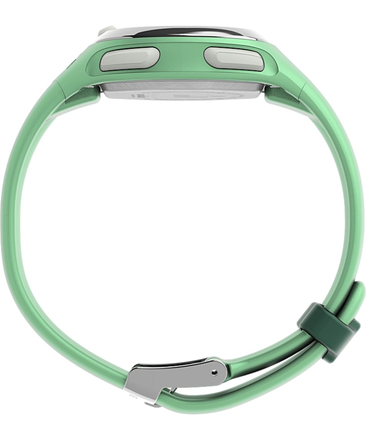 Transit 33mm Resin Strap Watch Mint/Rose-Gold-Tone large