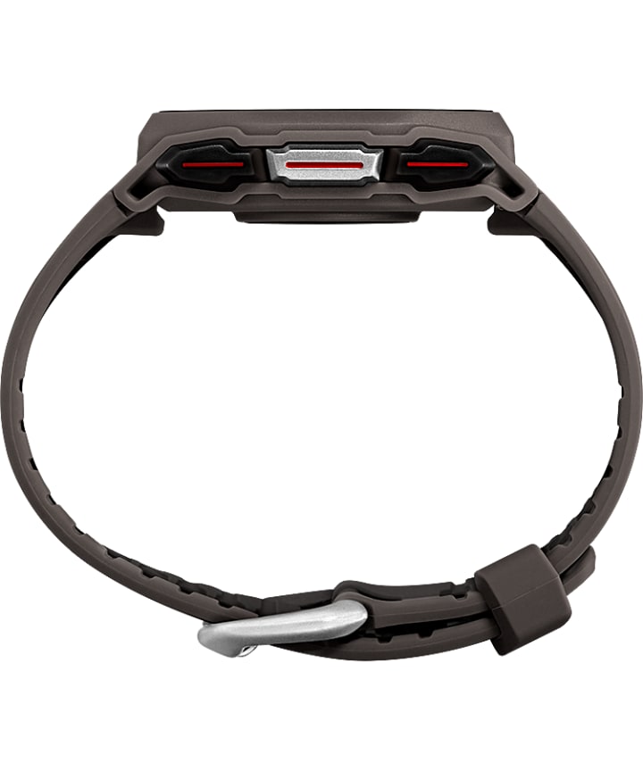 TIMEX® IRONMAN® R300 GPS 41mm Silicone Strap Watch Gray large