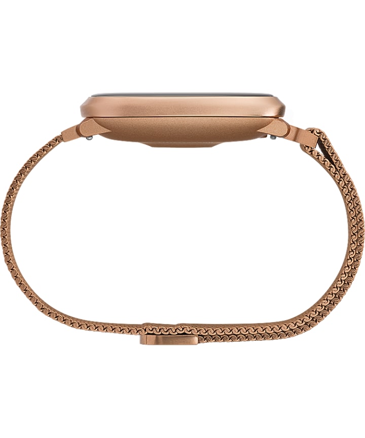 iConnect® by Timex Premium Active 36mm Mesh Bracelet Smartwatch Rose-Gold-Tone large