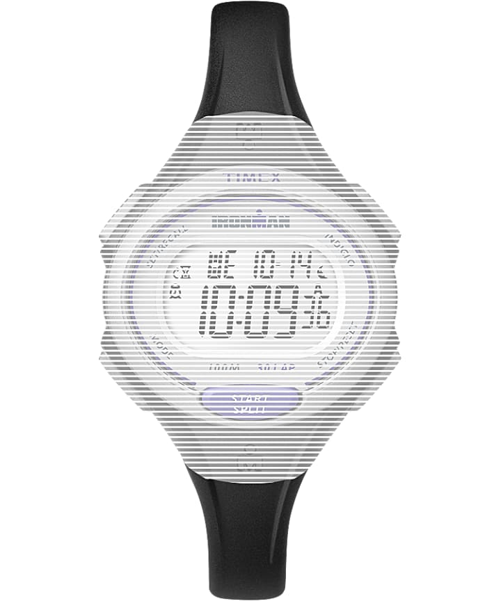 Replacement 12mm Resin Strap for Ironman® Essential 30 Mid-Size Black large