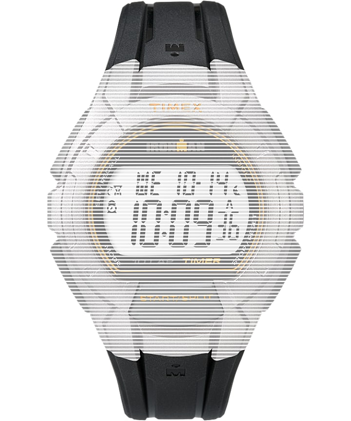 Replacement 18mm Resin Strap for Ironman® Essential 10 Full-Size Black large