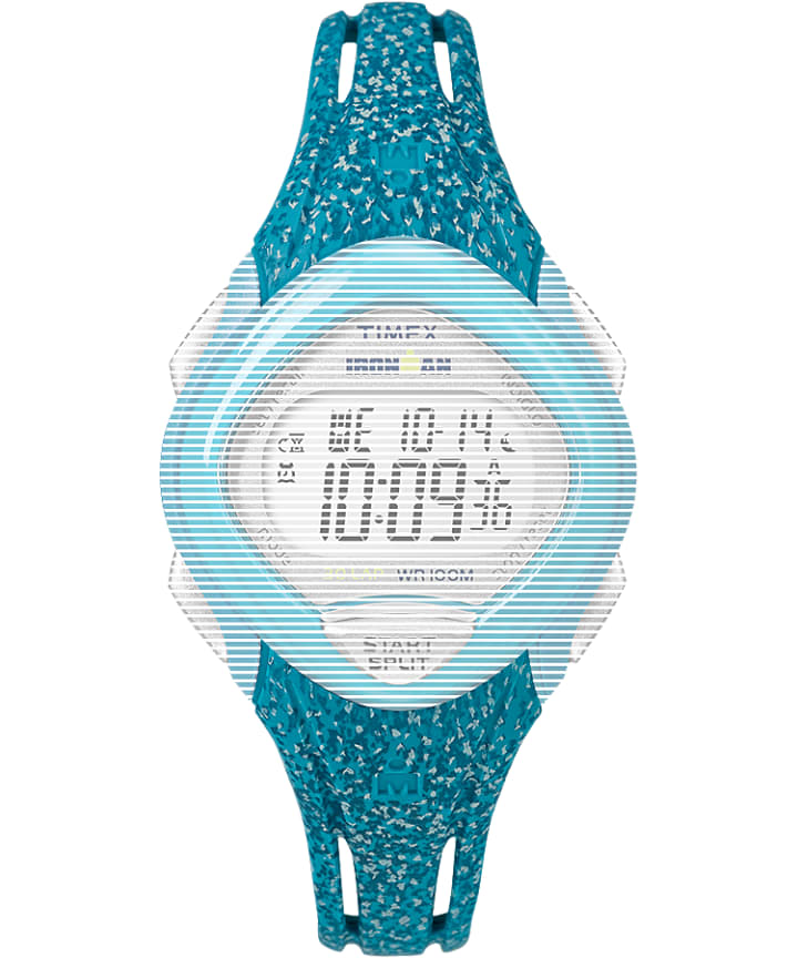 Replacement 16mm Resin Strap for Ironman® Sleek 30 Mid Size Blue large