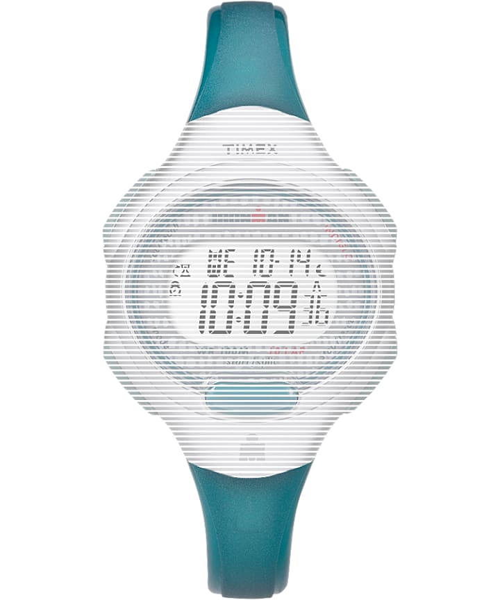 Replacement 12mm Resin Strap for Ironman® Essential 10 Mid-Size Blue large