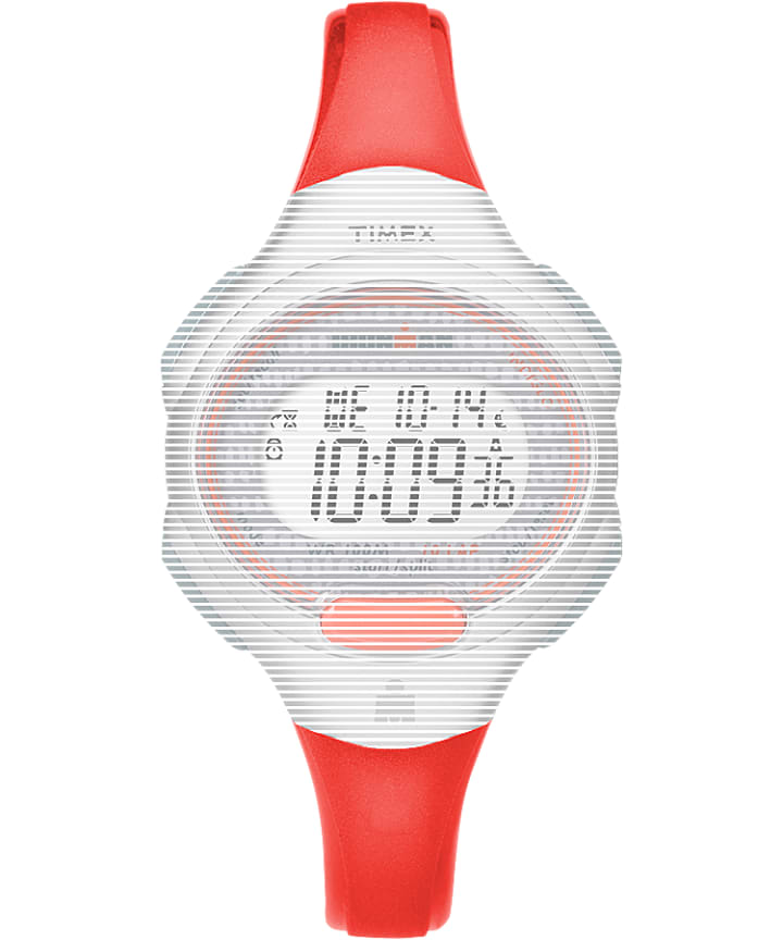 Replacement 12mm Resin Strap for Ironman® Essential 10 Mid-Size Orange large