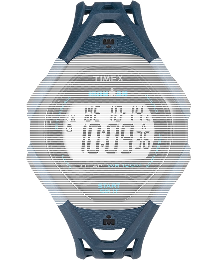 Replacement 17mm Resin Strap for Ironman® Sleek 30 Full-Size Blue large