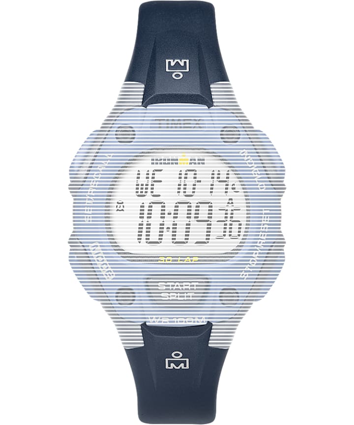 Replacement 14mm Resin Strap for Ironman® Classic 30 Mid-Size Blue large