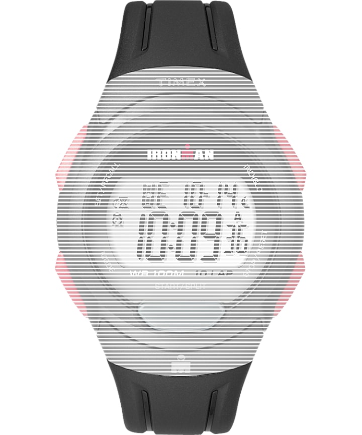 Replacement 16mm Matte Resin Strap for Ironman® Essential 10 Full-Size Black large
