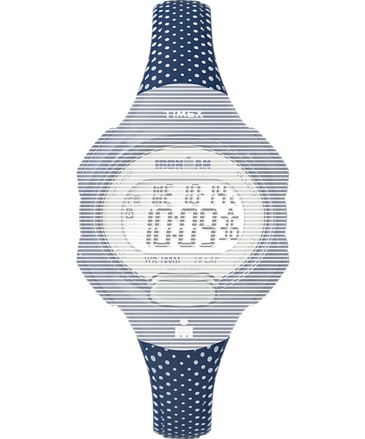 Replacement 12mm Resin Strap for Ironman® Essential 10 Mid-Size Blue large