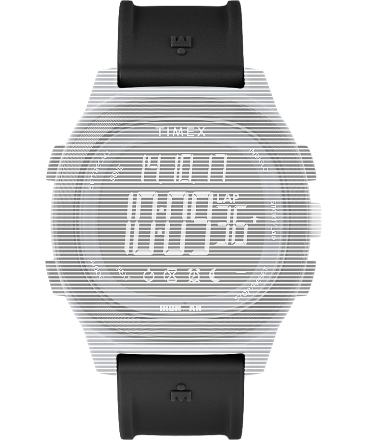 Replacement 20mm Matte Resin Strap for Ironman® Transit Black large