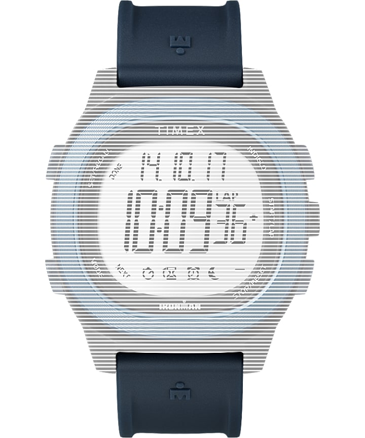 Replacement 20mm Matte Resin Strap for Ironman® Transit Blue large