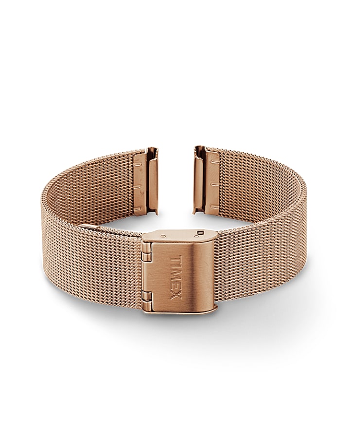 16mm Mesh Band Rose-Gold-Tone large