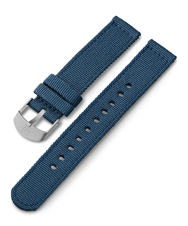 18mm Fabric Strap Blue large