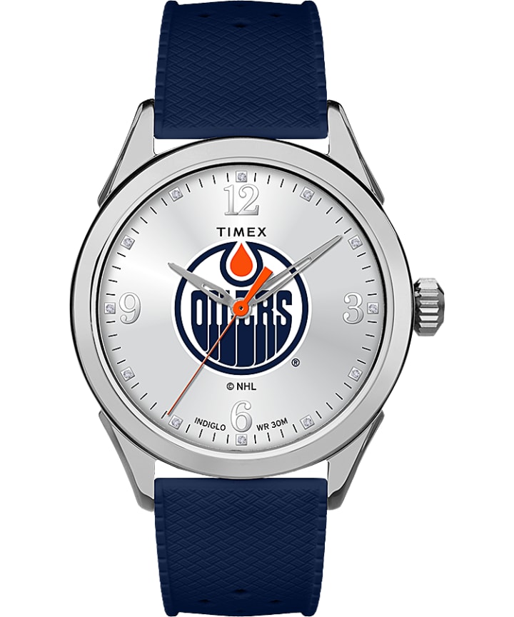 Athena Navy Edmonton Oilers large
