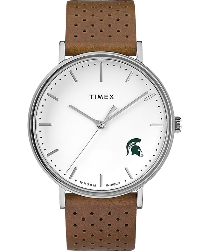 Bright Whites Michigan State Spartans large
