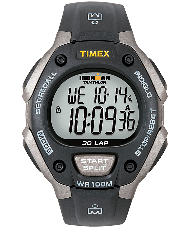 IRONMAN Classic 30 Full-Size Resin Strap Watch