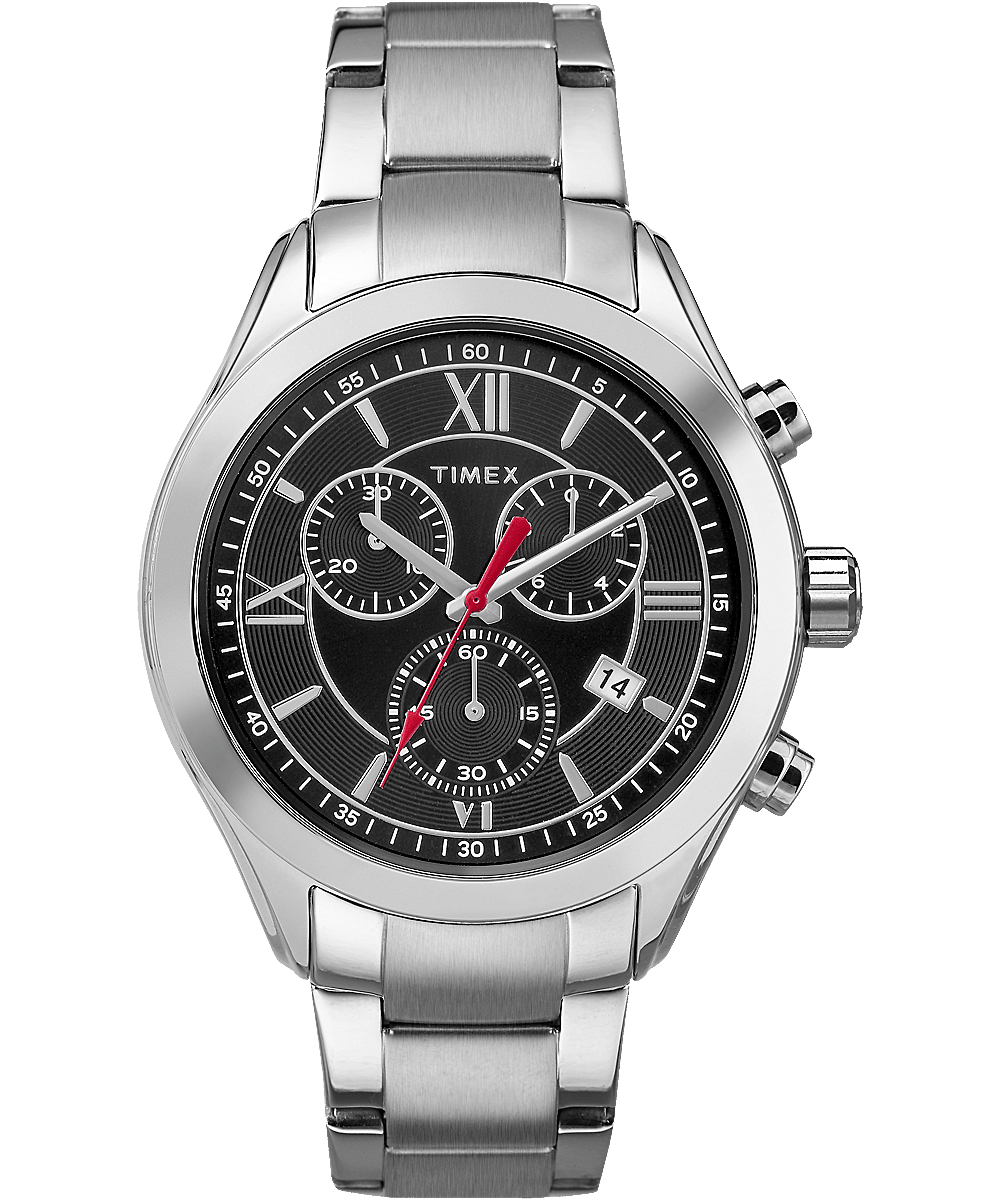 Miami Chronograph Mens 38mm Stainless Steel Watch | Timex