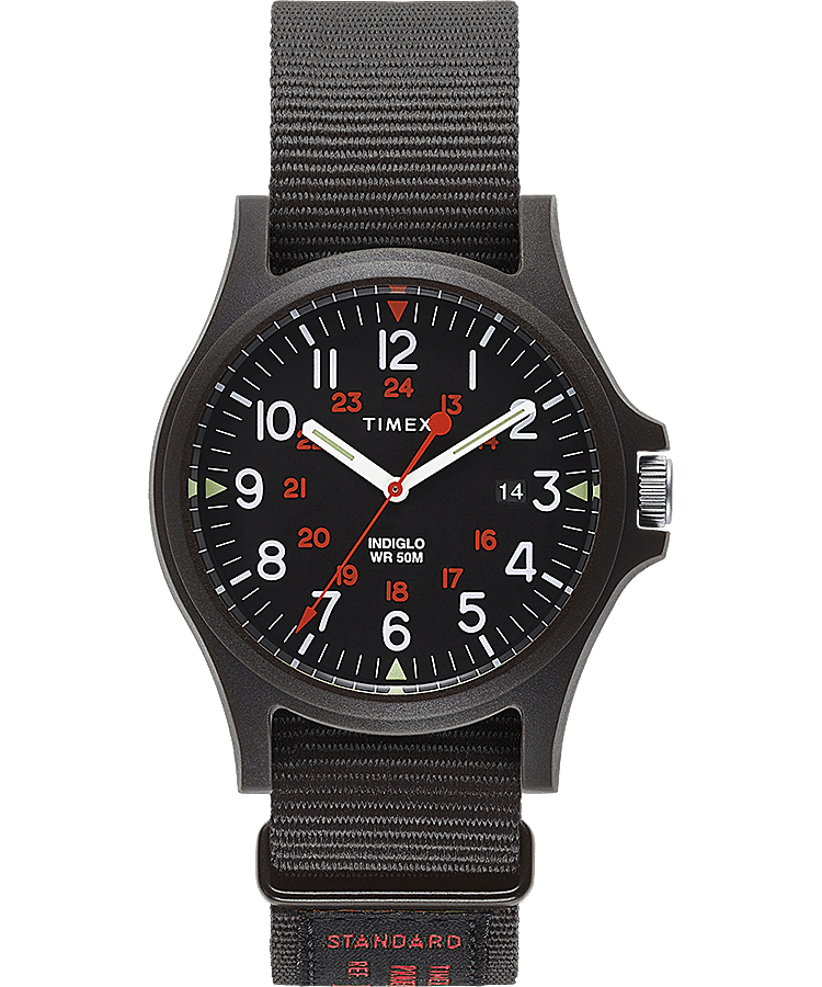 Acadia 40mm Fabric Strap Watch - Timex UK