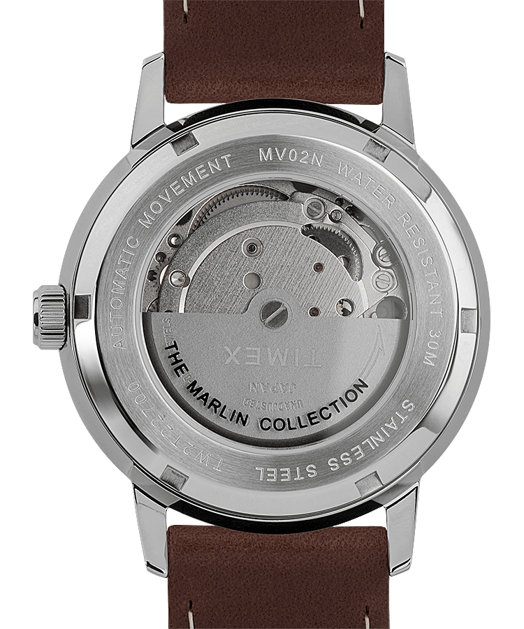 完全送料無料 ウェルショップTimex 40mm Marlin 自動巻きレザー