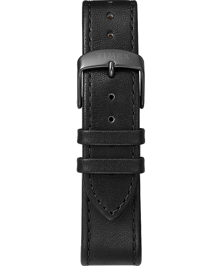 25th Hour 40mm Leather Strap Watch - Timex US