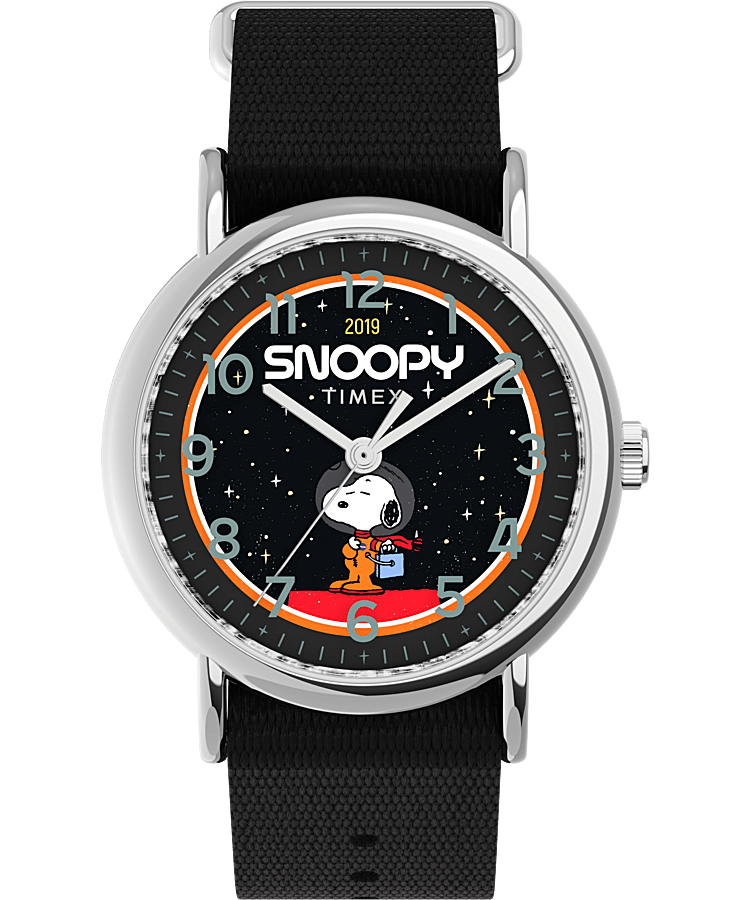 Timex x Space Snoopy - Weekender 38mm Fabric Strap Watch - Timex UK