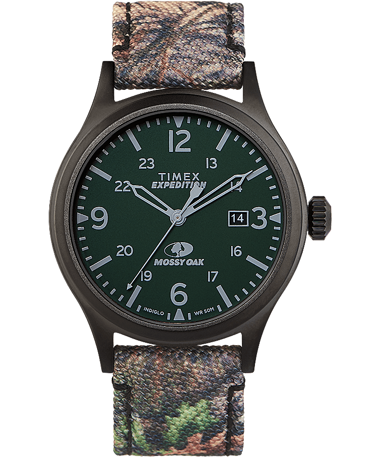Timex Expedition Scout 40mm Fabric Strap Watch with Mossy Oak® Obsession  Camo