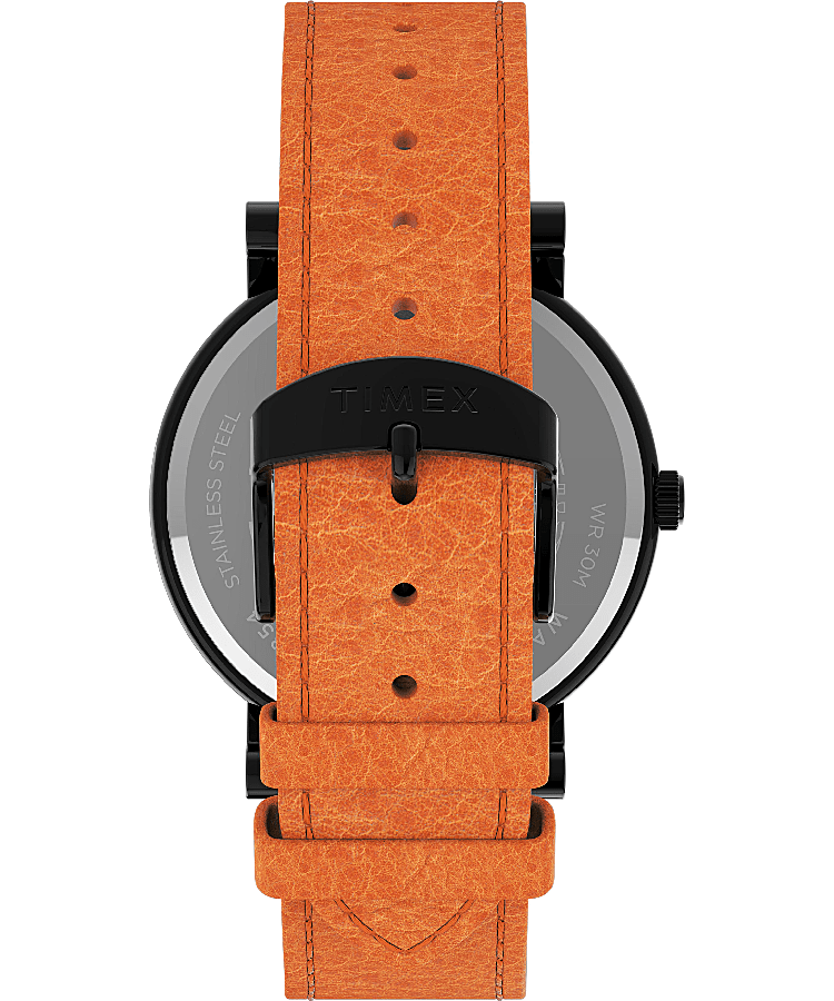 Originals 42mm Leather Strap Watch - Timex US