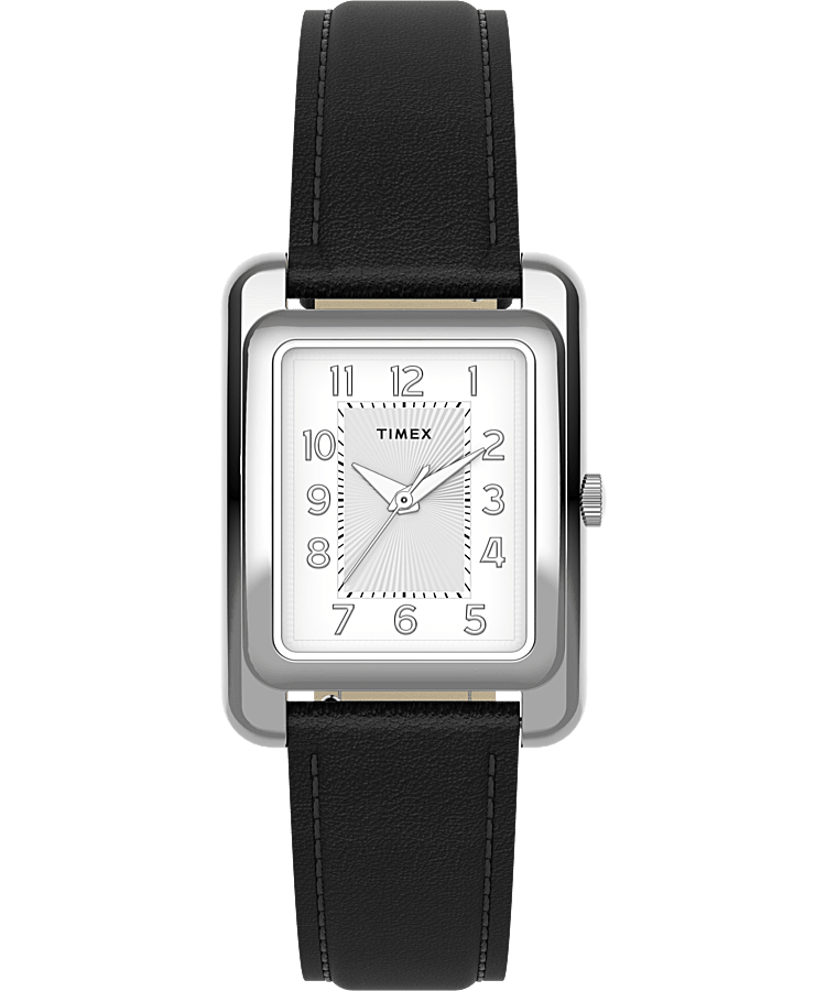 Addison 25mm Leather Strap Watch - Timex UK