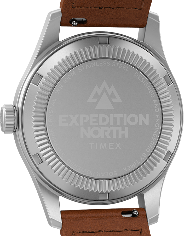 Expedition North Field Post Solar 36mm Eco-Friendly Leather Strap Watch -  Timex UK