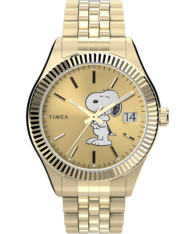 Timex Legacy x Peanuts 34mm Stainless Steel Bracelet Watch - Timex CA